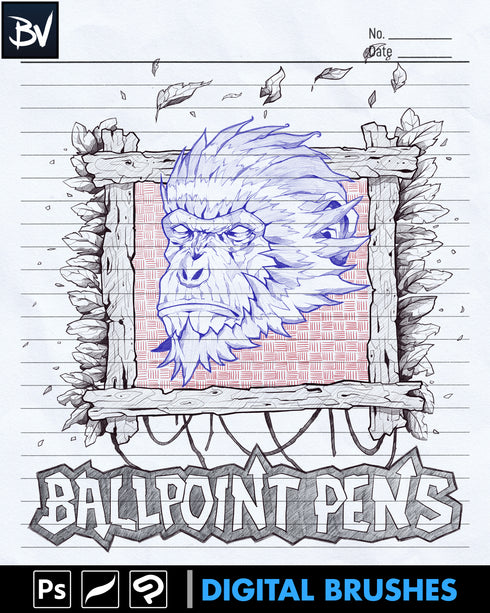 Ballpoint Pens | Digital Brushes